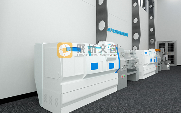 科技企業(yè)展廳設計，企業(yè)風格化展廳設計，展廳設計